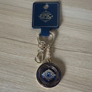 Souvenir keychain from Universal Epic Universe Collectible Limited early release